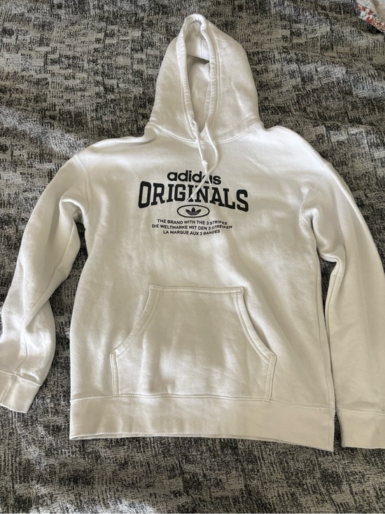 Adidas White Hoodie Women’s XS